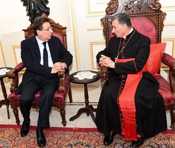 كنعان من بكركي: البطريرك واضح كالعادة في مواقفه ومبدئي بتطلعاته للحلول في لبنان