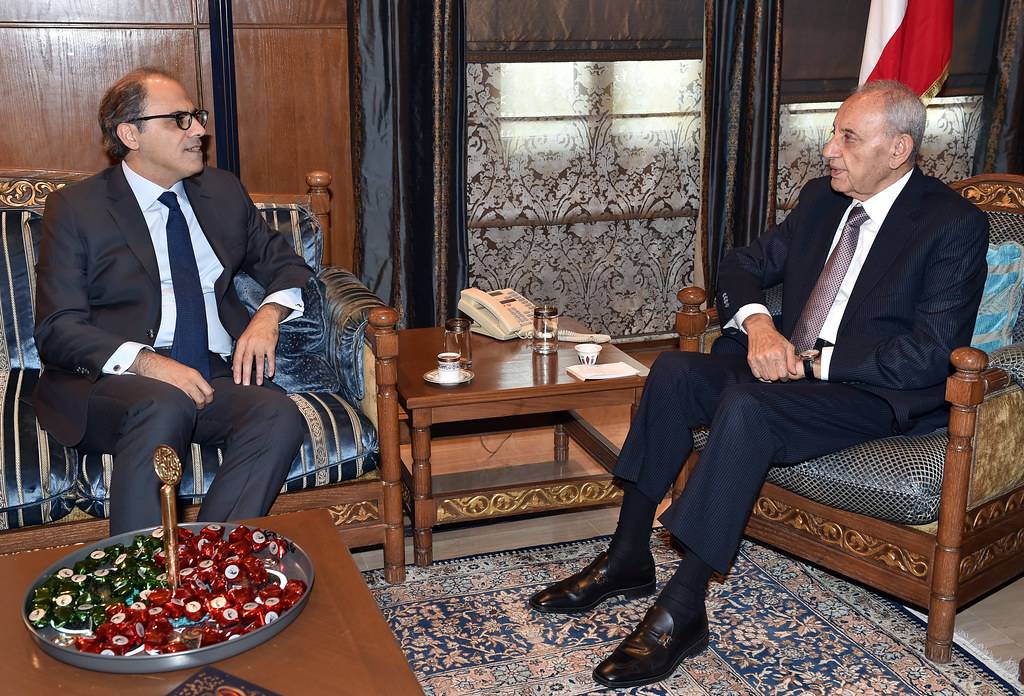 جهاد أزعور في عين التينة