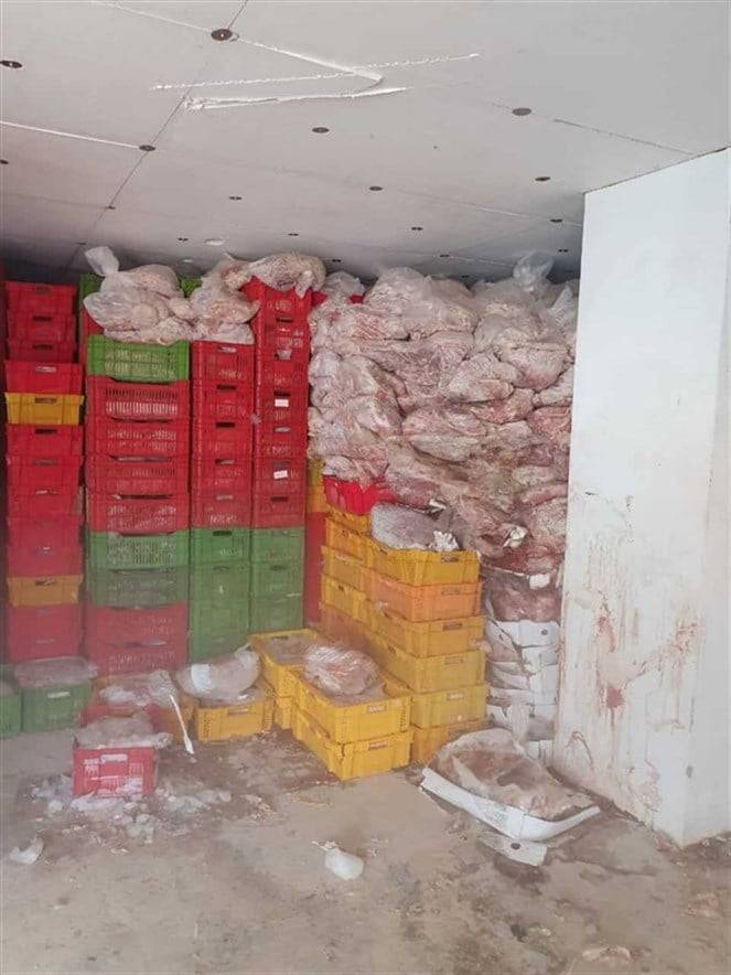 مداهمة لوزارة الاقتصاد والأمن العام في هذه المنطقة وضبط كميات كبيرة من الدجاج الفاسد