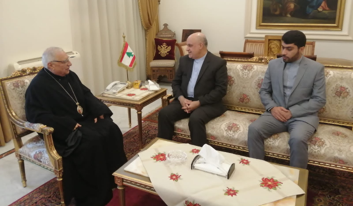 العبسي عرض مع سفير إيران شؤوناً إقليميّة
