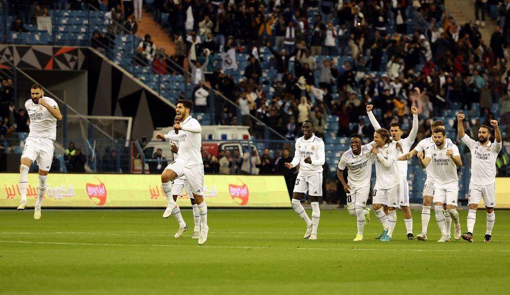 ريال مدريد الى نهائي كأس السوبر الاسباني