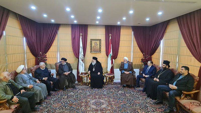 وفد من حزب الله زار يازجي مُعايداً: مُتفقون مع البطريرك
على أن الوضع في لبنان لايحتمل تأجيل انتخاب رئيس