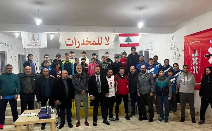 دورة نادي قلحات في كرة الطاولة
برعاية وحضور رئيس الاتحاد جورج كوبلي