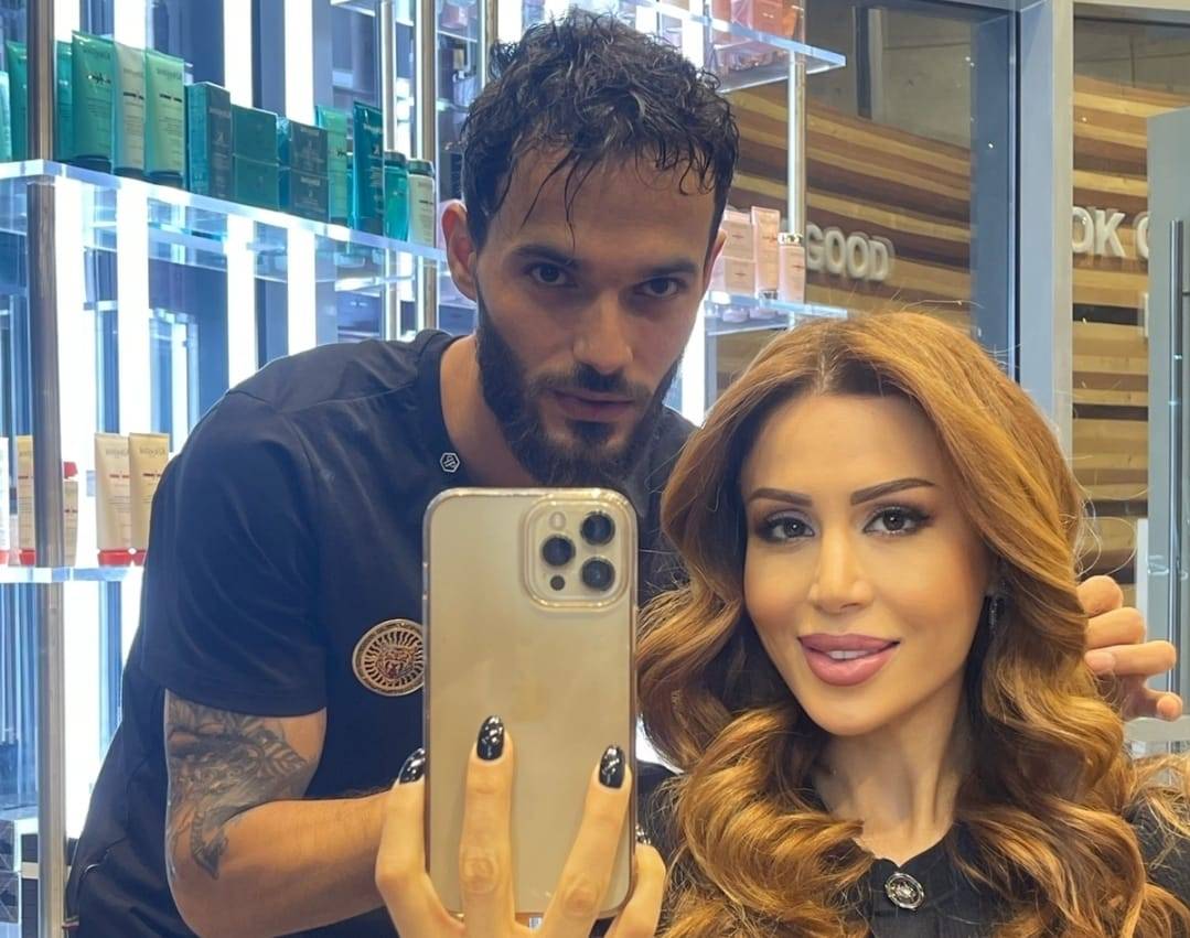 فيفيان مراد وعدد من النجوم يتألقن بأنامل مزيّن المشاهير حمزة