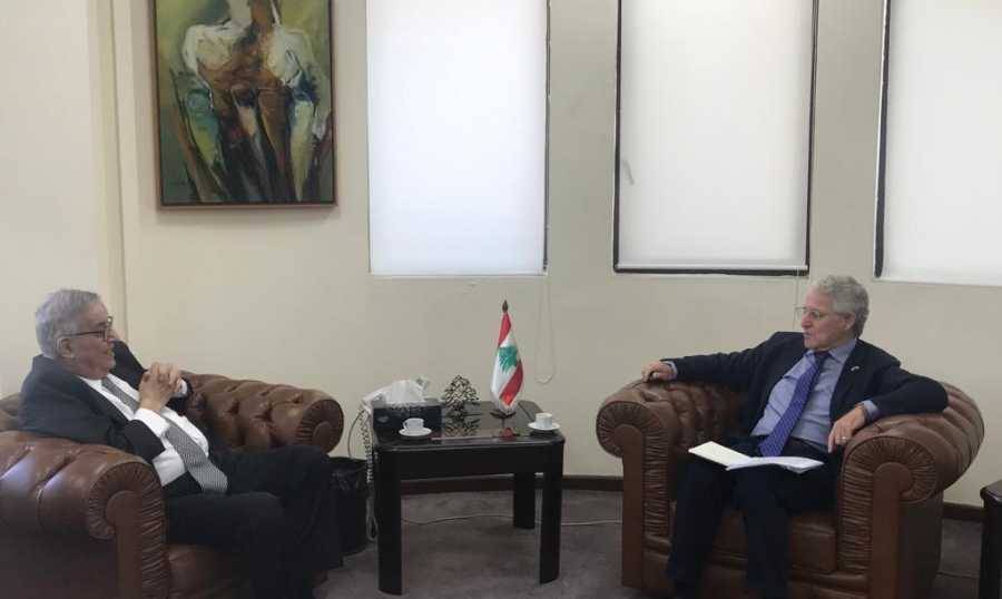 بوحبيب بحث مع سفير إسبانيا
العلاقات بين البلدين
