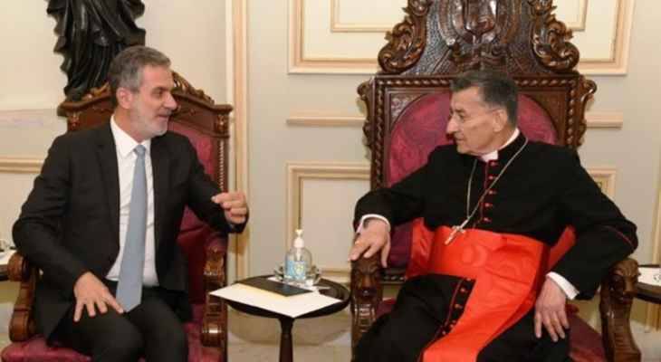 لقاء بين الراعي ونصار... والأخير يكشف أسباب حضوره الجلسة