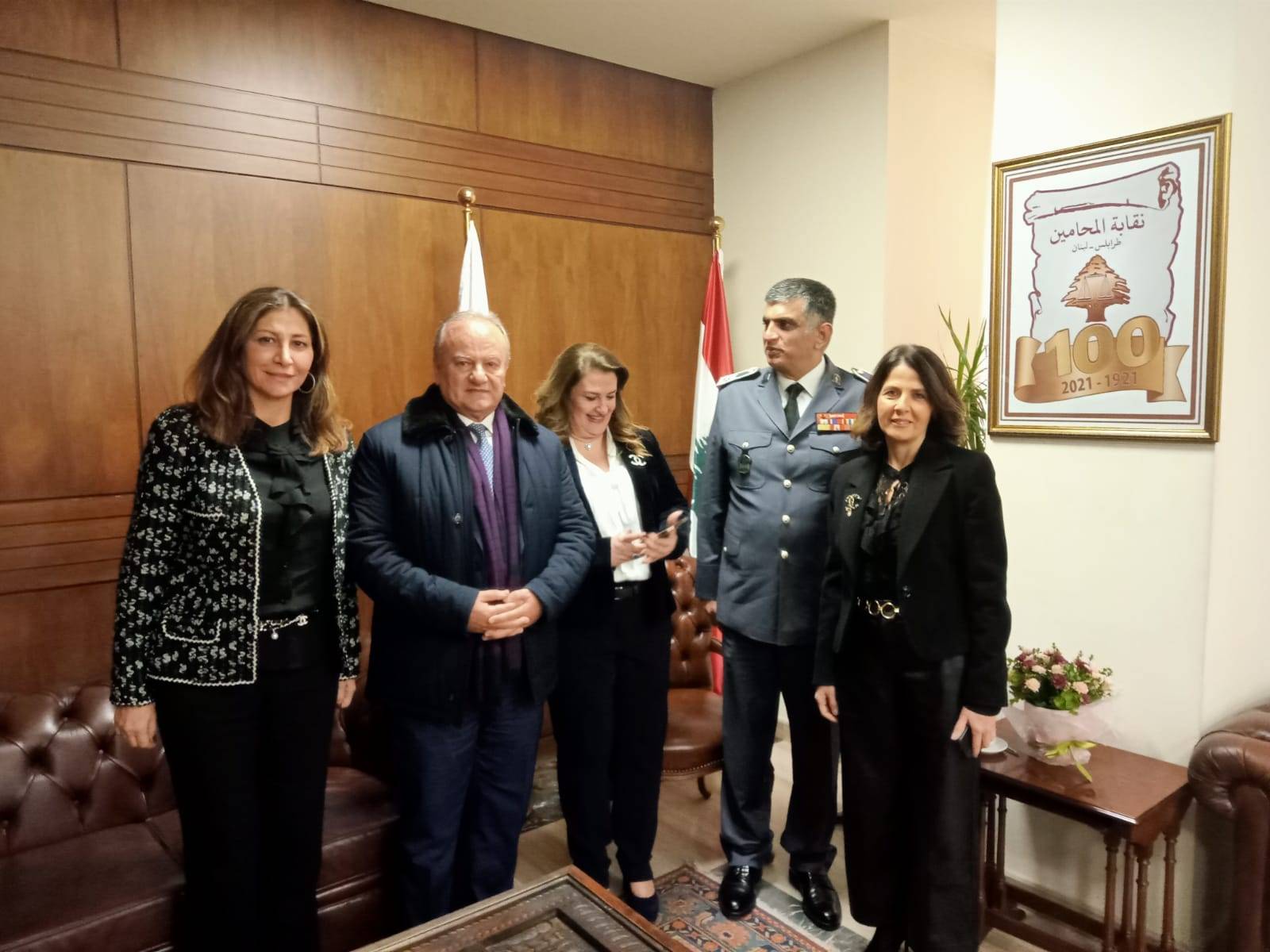 كسبار التقى زواراً في مقرّ النقابة ببيروت
وعثمان حاضر في نقابة المحامين في طرابلس