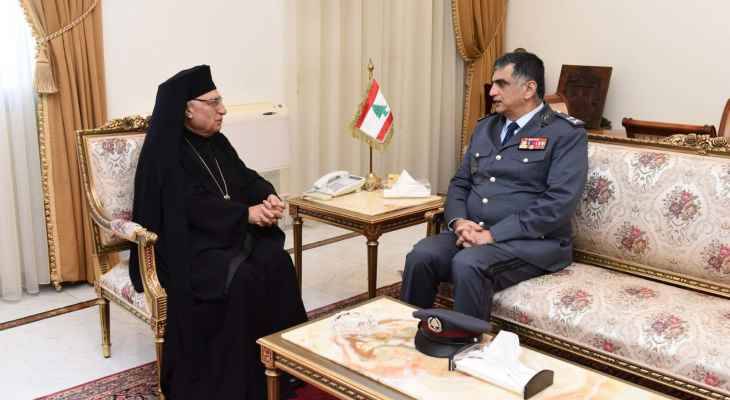 العبسي استقبل ابراهيم وعثمان: كنيستنا تبني الجسور وتدعو الى التفاهم