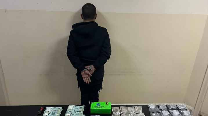 توقيف شخص في الأشرفية يوزّع
ويروّج المخدرات لزبائن وضبط كمية منها