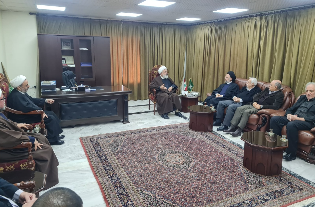 الخطيب التقى وفد "المبرات" واطلع
على التحرّكات الشعبيّة لتحسين الأوضاع