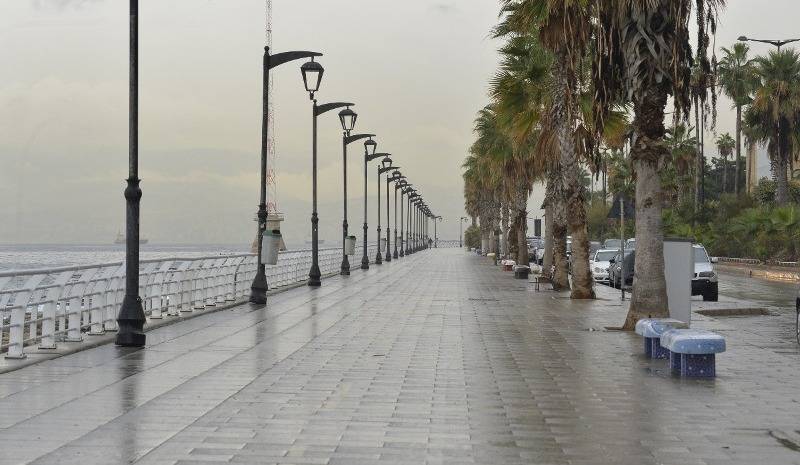 طقس غائم جزئياً مع انخفاض في الحرارة... ثلوج خفيفة على ارتفاع 1900 م وما فوق... وضباب على المرتفعات