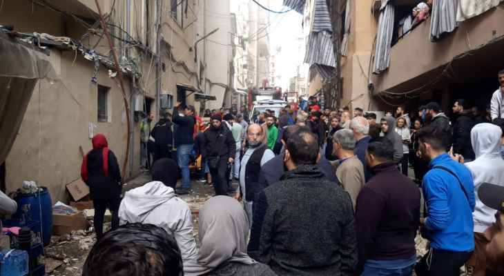 جرح إمرأة بانفجار قارورة غاز في هذه المنطقة