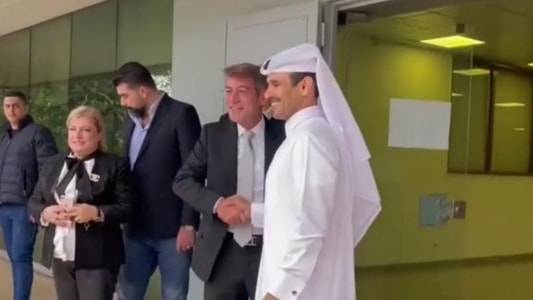 نهار نفطي طويل اليوم وتوقيع رمزي على مجسم البلوكين 4 و9 ترحيباً بدخول قطر كشريك ثالث