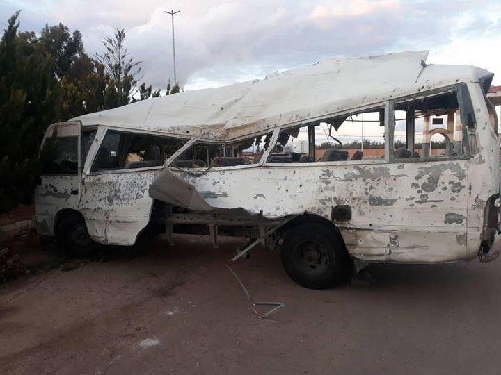 إصابة 15 عنصراً من قوى الأمن الداخلي السوري بانفجار عبوة ناسفة في درعا