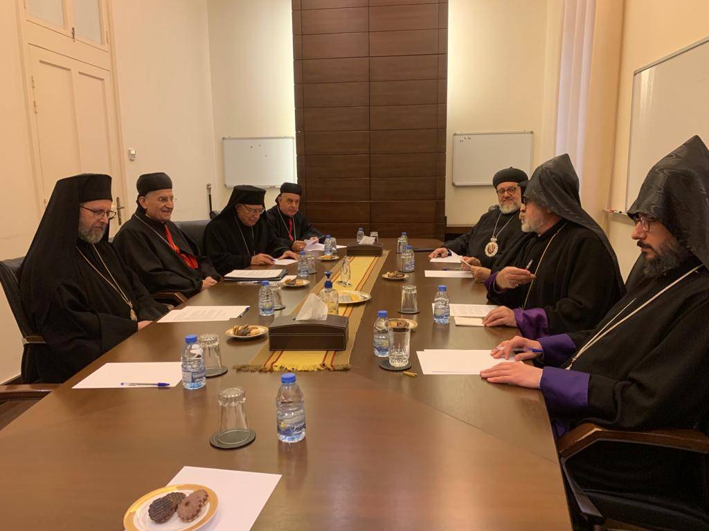 القمة الروحية المسيحية في بكركي: نطالب المجلس النيابي بالاسراع في انتخاب رئيس للجمهورية