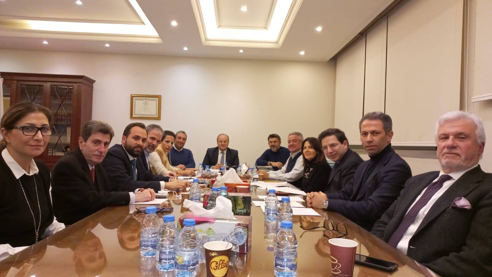 كسبار التقى رئيسة المجلس النسائي وتابع ملف المرفأ