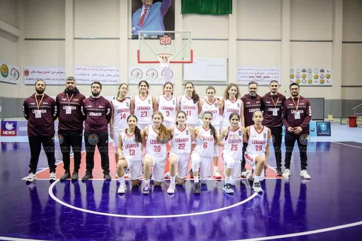 بطولة غرب آسيا في كرة السلة
فوز لبنان على سوريا (58-41)