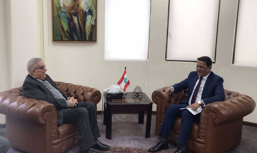بو حبيب استقبل سفير بنغلادش ونسق
مع دغمان ترتيبات زيارة الوفد اللبناني لسوريا