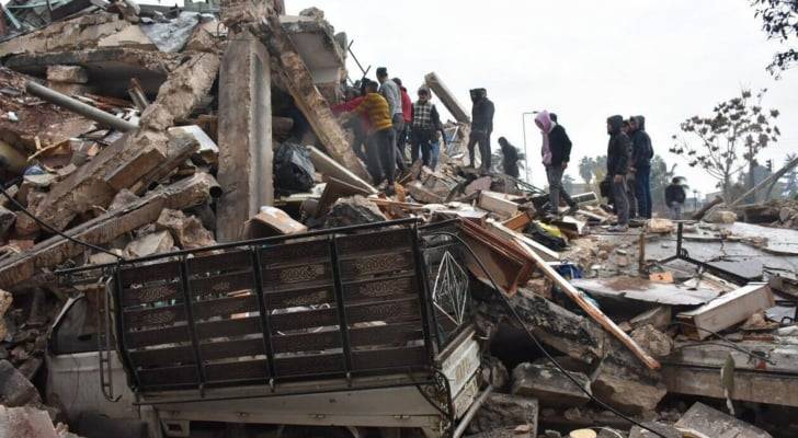 هزّة أرضية إرتدادية شعر بها سكان ⁧حلب ⁩واللاذقية وحمص