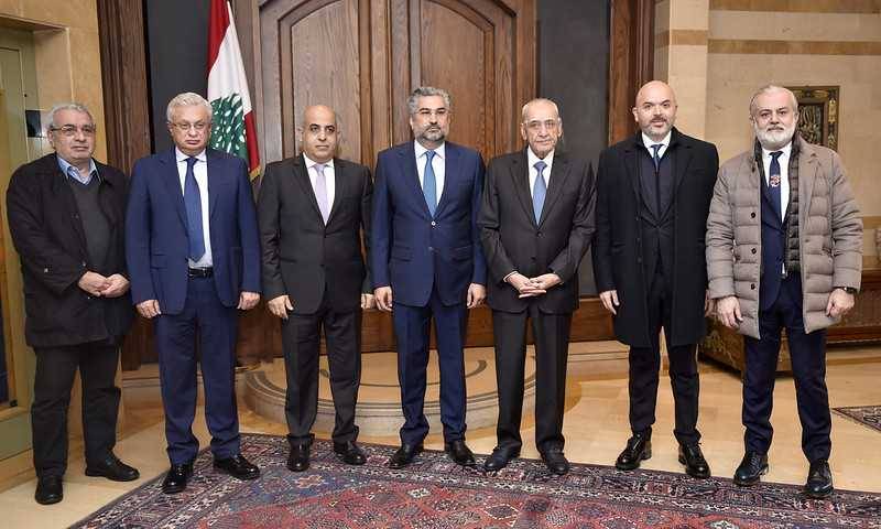 بري عرض المستجدات مع الصفدي ودرباس