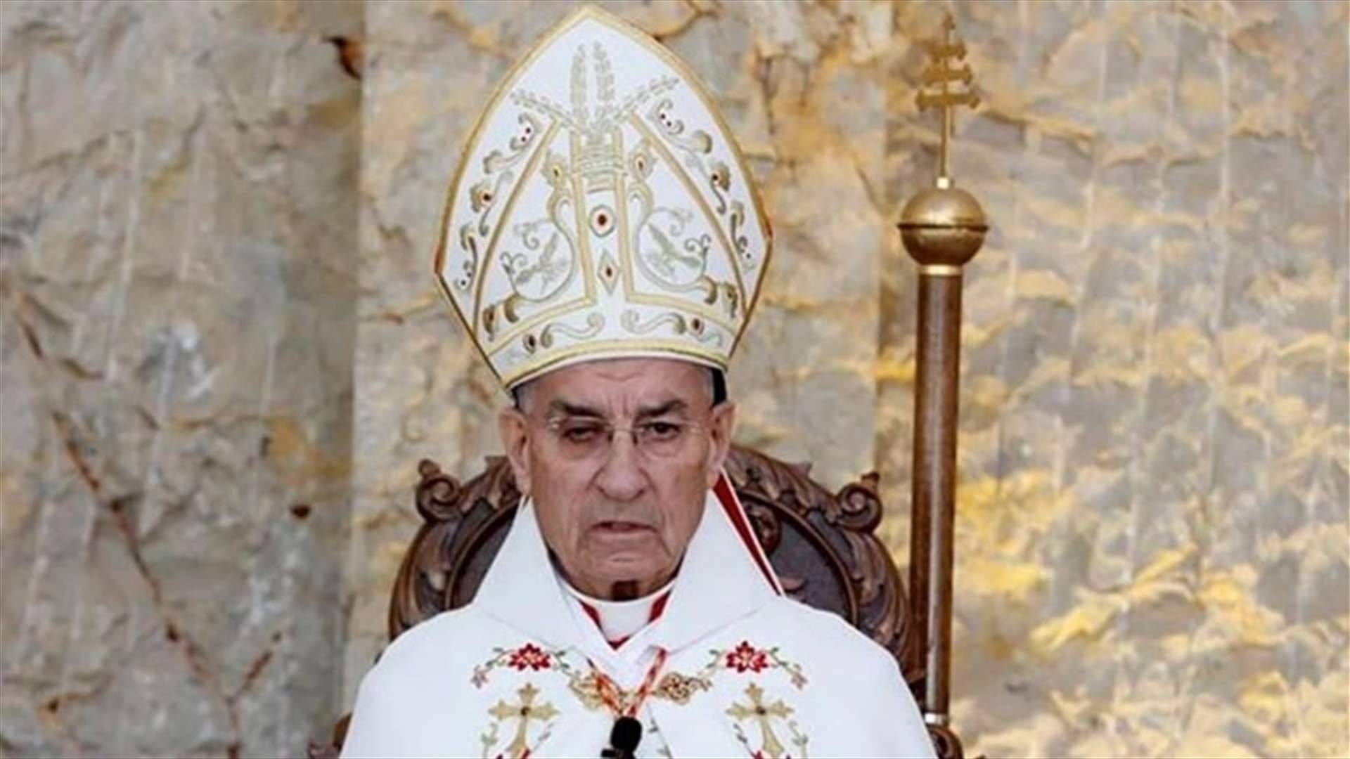 الراعي: نبكي على ما حصل من حولنا جراء الزلزال الكبير