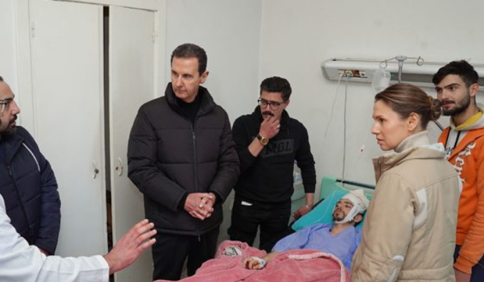 الأسد خلال جولته على العائلات المتضررة من الزلزال: الشعور العربي باق لدى الشعوب لم يتغيرولم يتبدل