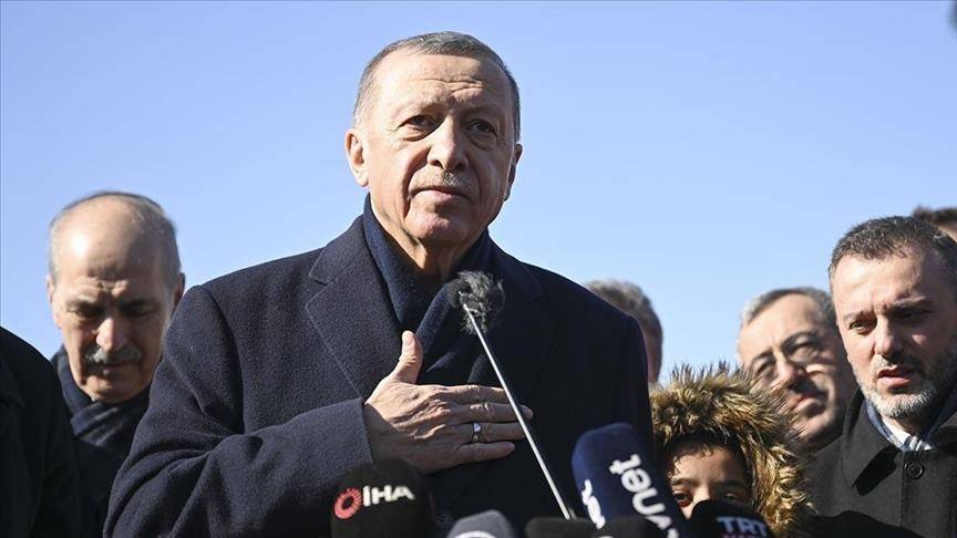 أردوغان: عدد ضحايا الزلزال وصل إلى 14014 والجرحى 67097