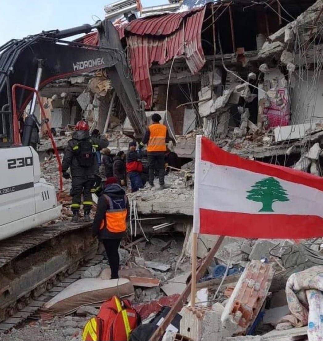 استقبال رسمي لبعثة الانقاذ اللبنانية العائدة من تركيا