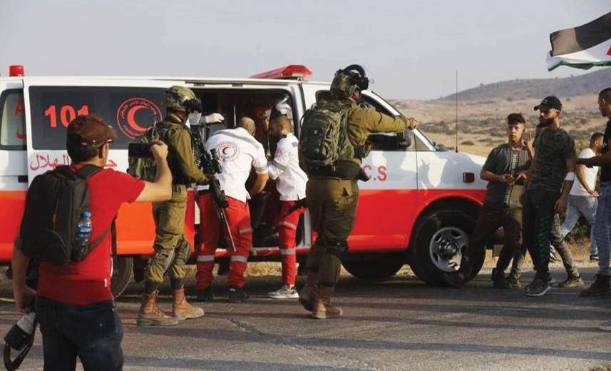 الاجرام الاسرائيلي في اوجه : اعدام فلسطيني بدم بارد