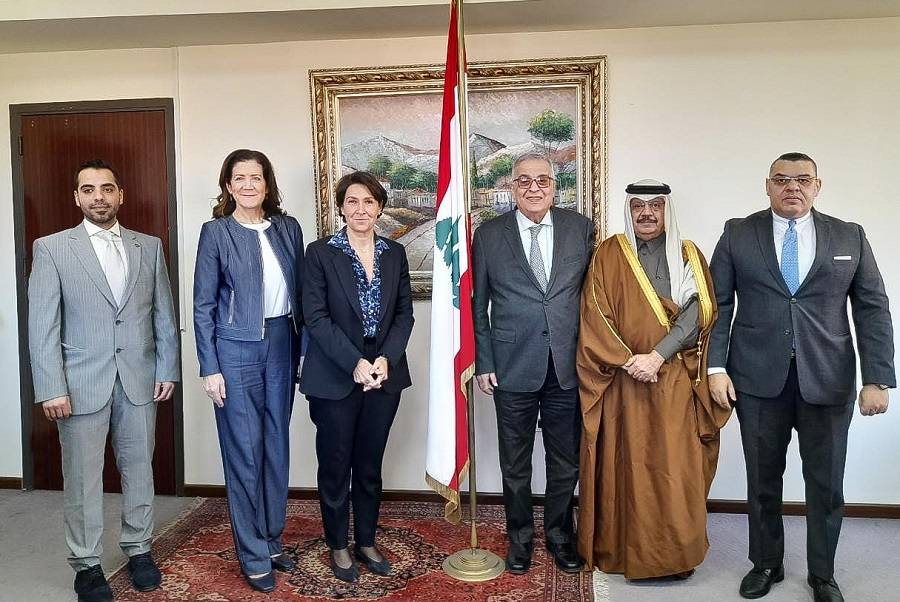 الملف اللبناني محور اجتماع بو حبيب مع سفراء الدول الخمس