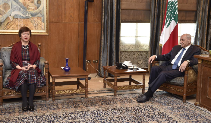 بري استقبل الحريري وفرونتسكا
وأبرق مهنئاً رئيس جمهوريّة قبرص