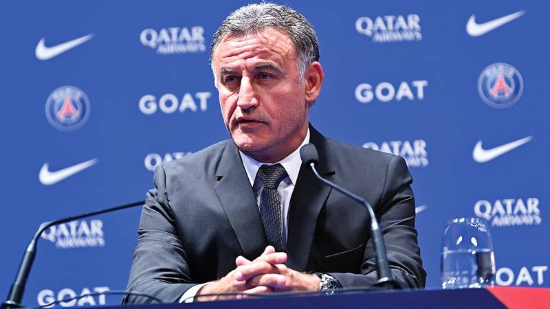 سان جيرمان يدرس إقالة غالتيه