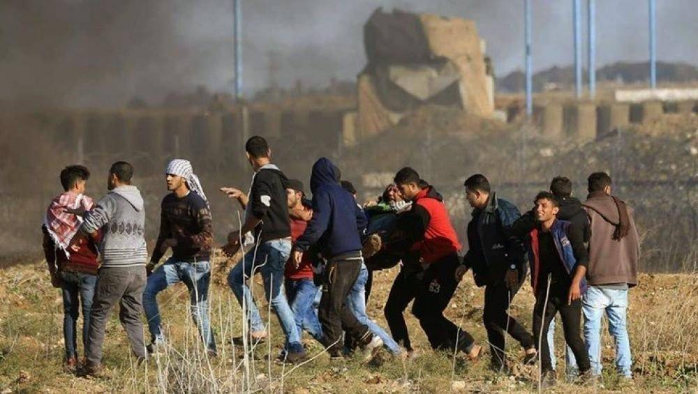 الاحتلال يستهدف تظاهرتين في غزة دعما للاسرى والقدس
ابن فرحان واشتية يناقشان سبل احياء عملية السلام في المنطقة