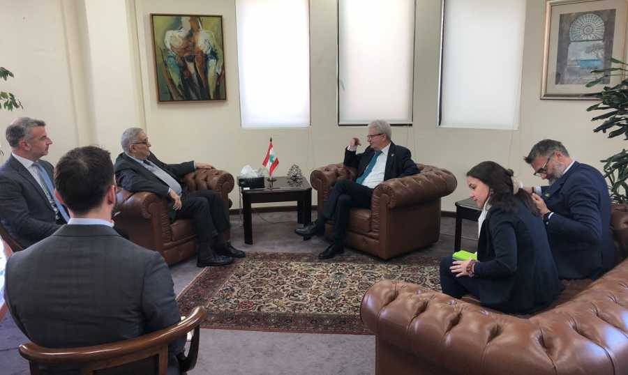 بوحبيب التقى نائباً إيطالياً
والممثل الخاص للدنمارك
