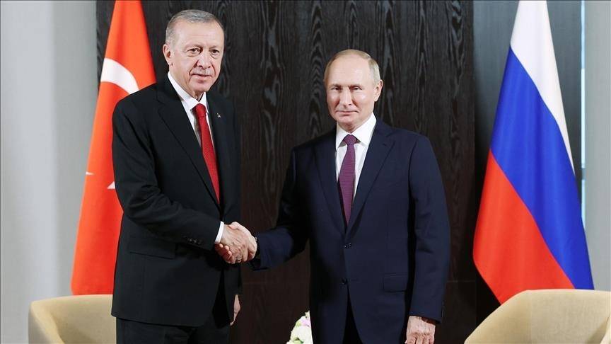 أردوغان وبوتين يناقشان تسوية الصراع في أوكرانيا