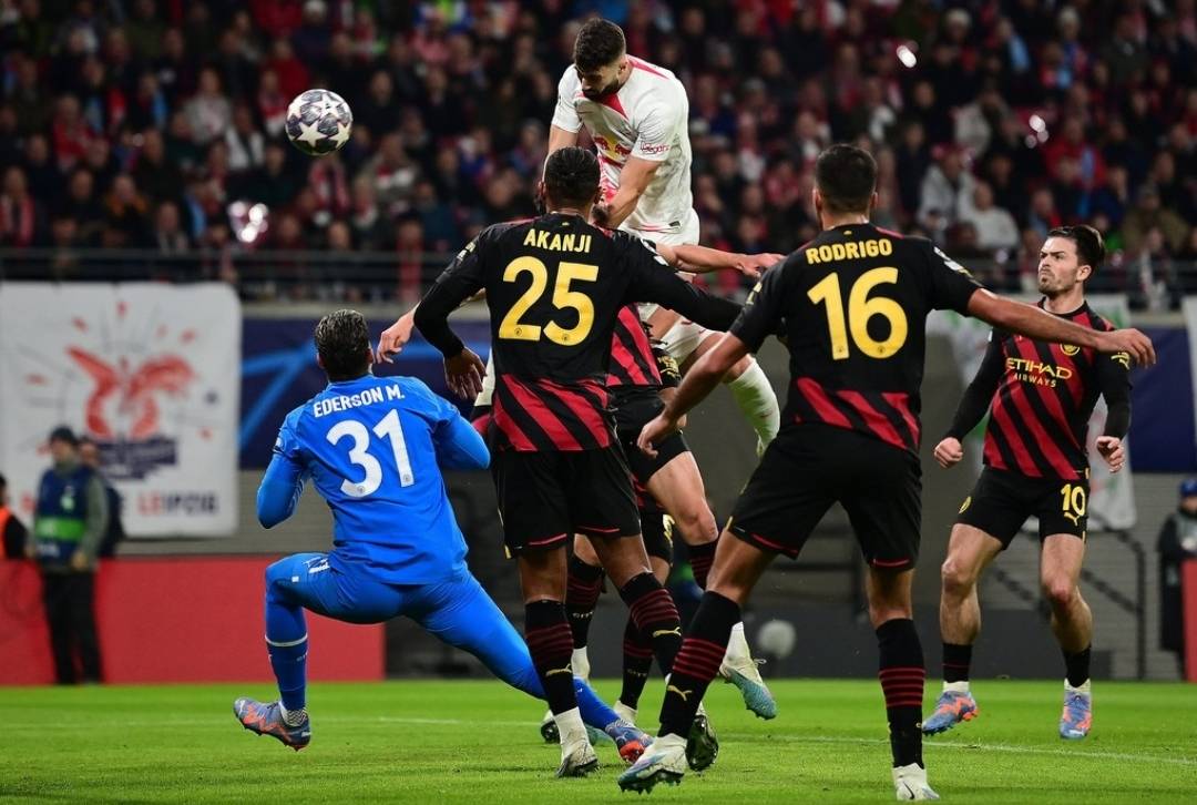 دوري أبطال أوروبا: لايبزيغ يعادل مانشستر سيتي ولوكاكو يمنح انتر ميلان الفوز على بورتو