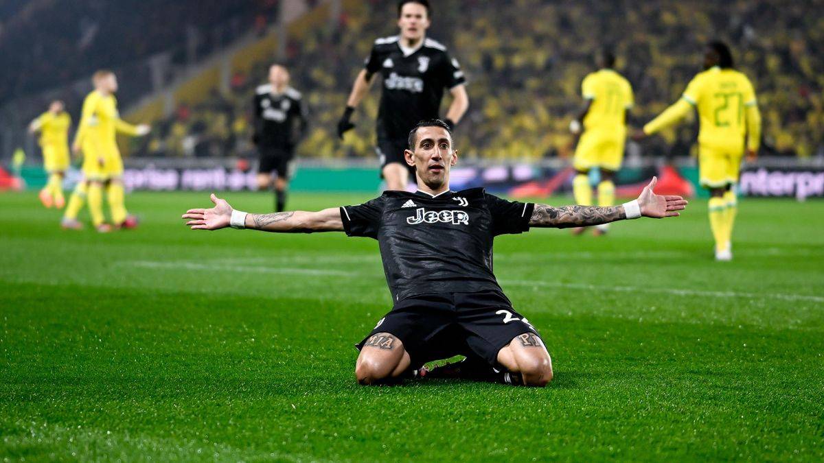 بطولة يوروبا ليغ: هاتريك دي ماريا يقود يوفنتوس الى ثمن النهائي