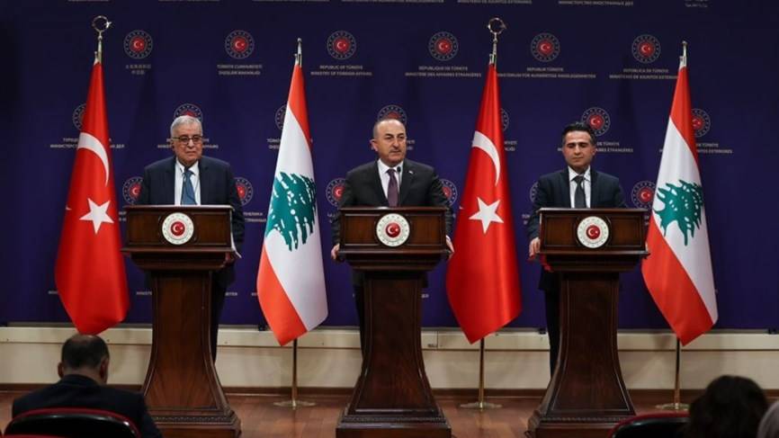 أوغلو التقى وفداً وزارياً لبنانياً معزياً:
نشكر لبنان حكومة وشعباً وقوفه بجانبنا