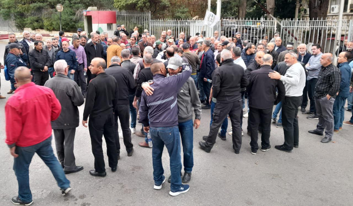 اعتصام لحراك المؤهلين المتقاعدين
في الأسلاك العسكريّة أمام "العدل"