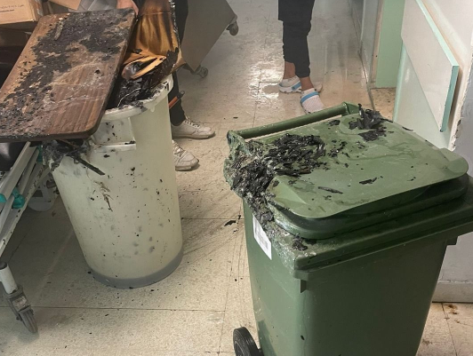حريق داخل مستشفى.. اليكم التفاصيل!