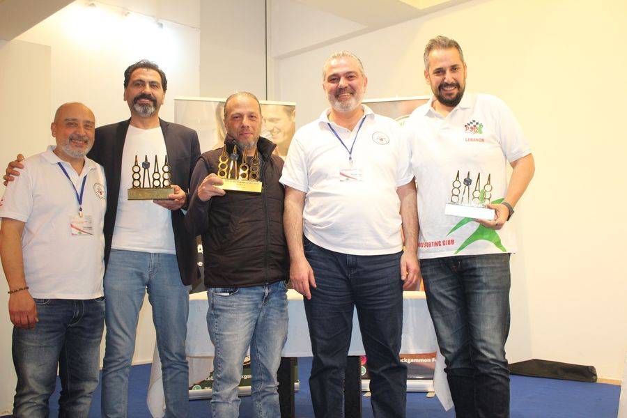 قنيزح يحرز لقب المرحلة الثالثة
من الدوري اللبناني للباك غامون ويتصدّر