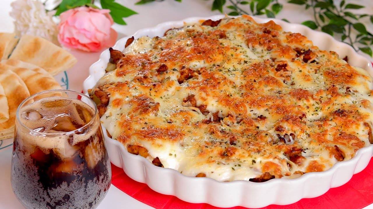 صينية شاورما بالفرن