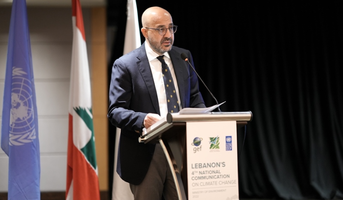 برنامج الأمم المتحدة الإنمائي ووزارة البيئة
أطلقا التقرير الرابع حول تغير المناخ للبنان