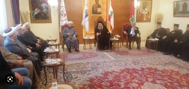 زار ومفتي زحلة المتروبوليت الصوري
سكاف: الداخل اللبناني
يشتري الوقت وكذلك الخارج