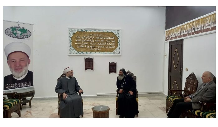 جبري ورئيس الكنيسة القبطيّة: لتوحيد
الجهود من أجل الخروج من الأزمة