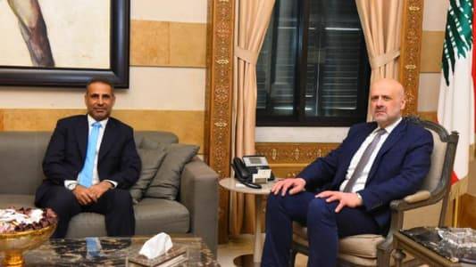 مولوي استقبل سفير عُمان والكعكي