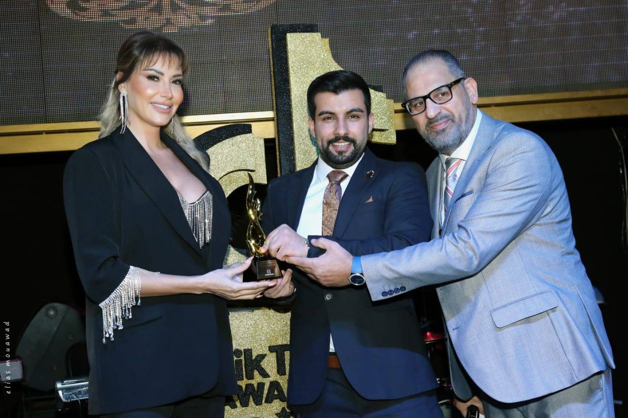 تكريم مشاهير التيك توك في بيروت