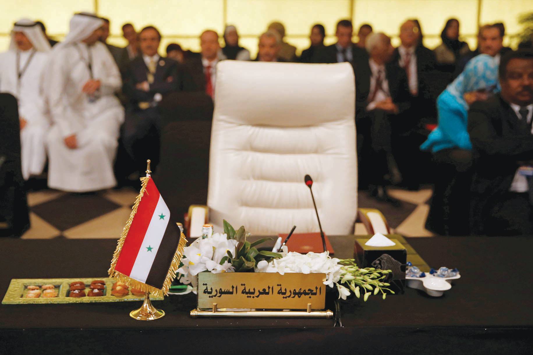 تونس: لا مبرر لعدم تبادل السفراء مع سوريا
الرياض: الحوار مع دمشق سيجري لا محالة