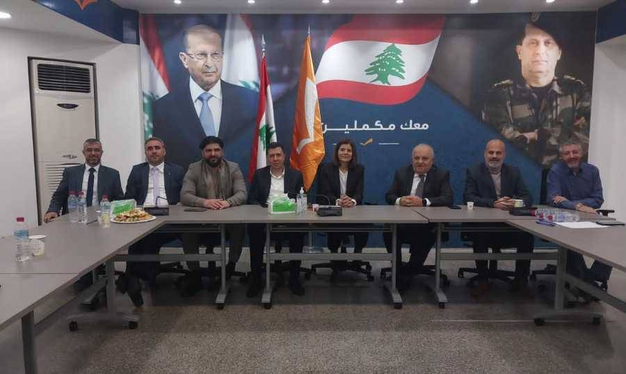 وفد من "الديموقراطي اللبناني" زار "الوطني الحرّ"
وتأكيد أهميّة الحوار الداخلي لانتخاب رئيس