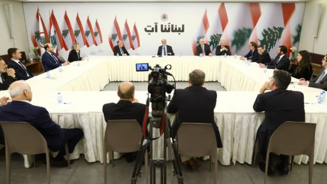 "مجموعة العمل الأميركي" التقت خلف وصليبا
جعجع: المطلوب رئيس يمكنه تحمّل أوزار البلاد